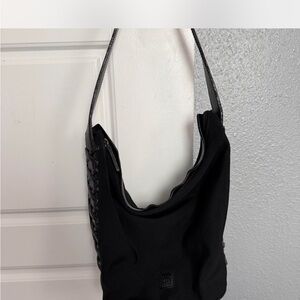 Vintage DKNY Elegant Black Women's Shoulder Bag